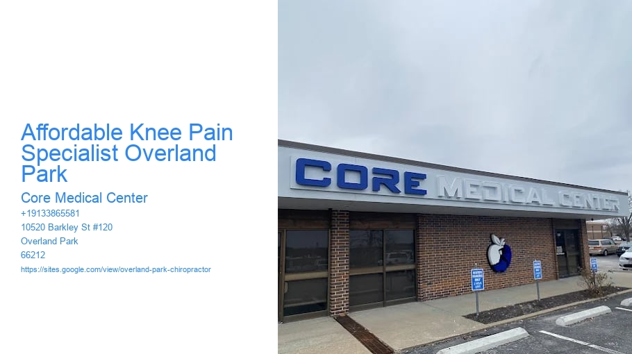 Affordable Knee Pain Specialist Overland Park