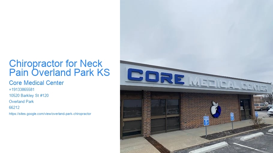 Chiropractor for Neck Pain Overland Park KS