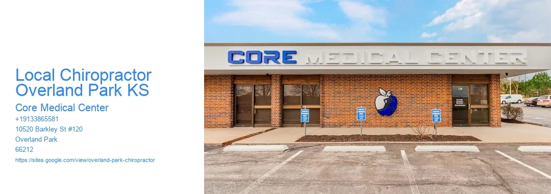 Local Chiropractor Overland Park KS