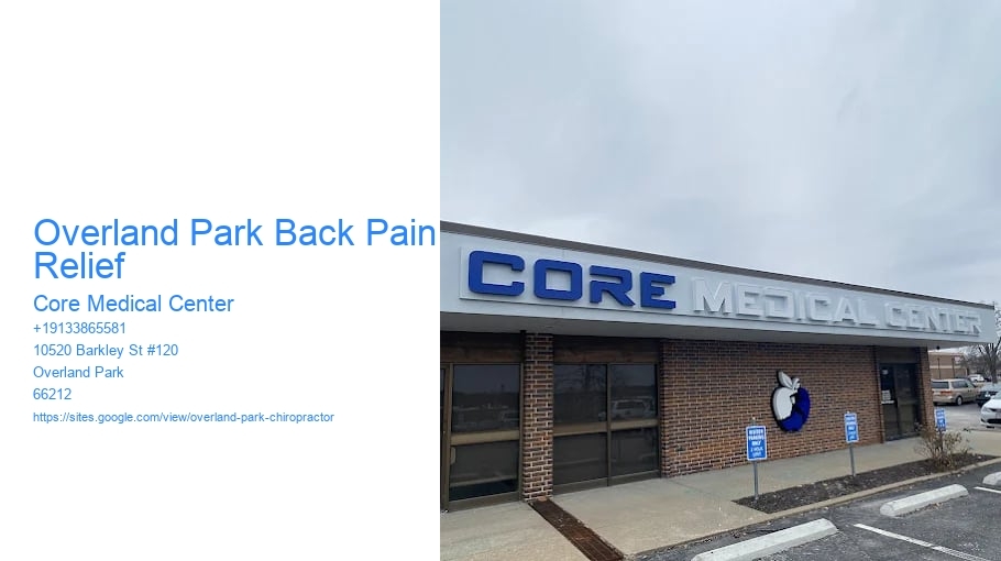 Overland Park Back Pain Relief